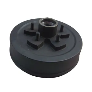 D545SW: Tambor de 10", 5 parafusos, furação 4.5/4.75/5.0/5.5", pista L44610/L68111, 3500 lb